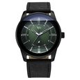 Vyb Drift By Fastrack Quartz Analog Green Dial Leather Strap Watch For Guys - image number 2