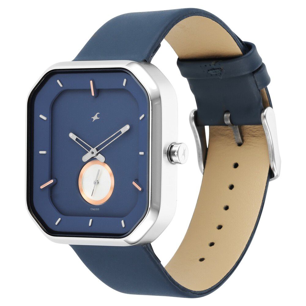 Dark blue watch online hotsell