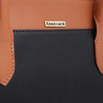 Fastrack Structured Satchel for Women | Stylish Everyday Satchel for Girls, Ladies, Women | Spacious Bag Made of High Quality Faux Leather (Black) - image number 8