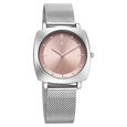 Fastrack Stunners X Quartz Analog Pink Dial Stainless Steel Strap Watch For Girls - image number 1