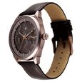 Fastrack Tick Tock Multifunction with Hazelnut Brown Dial Leather Strap Watch for Guys - image number 2