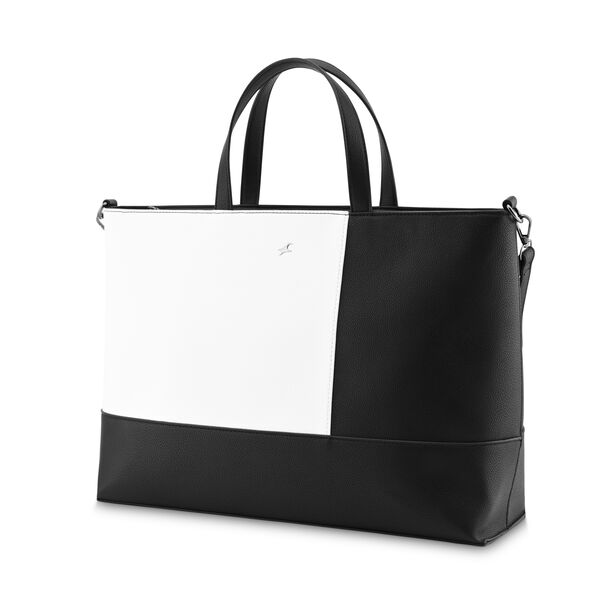 Fastrack ColourPop Laptop Tote in White and  black - image number 3