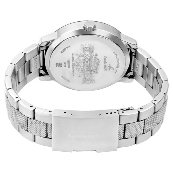 Fastrack Game Of Thrones Quartz Analog with Day and Date White Dial Stainless Steel Strap Watch for Guys - image number 4