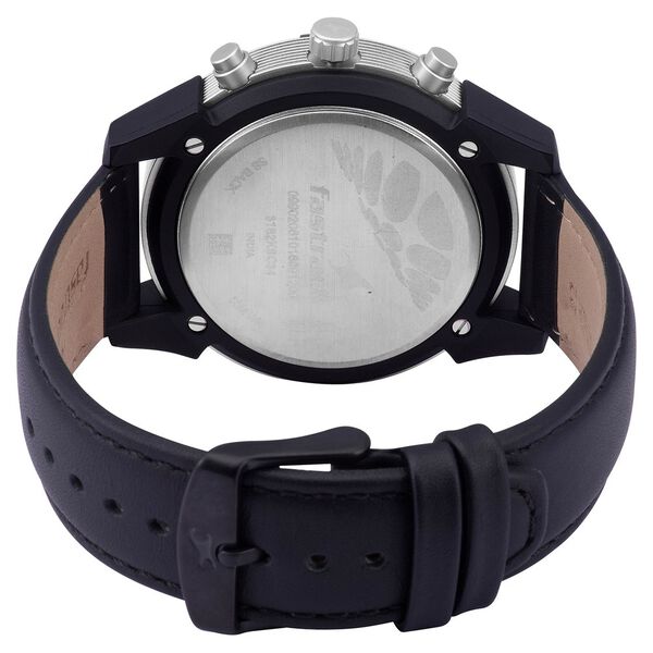 Fastrack Modular Quartz Analog White Dial Leather Strap Watch for Guys - image number 4