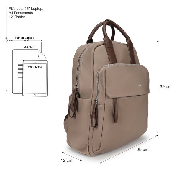 Fastrack nylon laptop backpack - image number 2