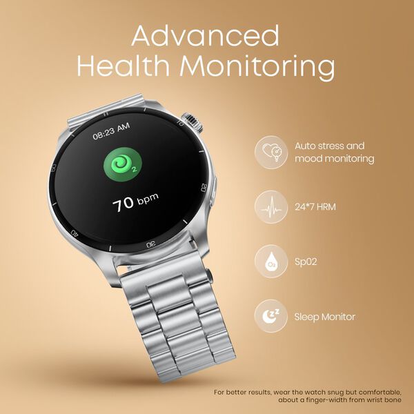Fastrack Dezire FX1 Pro with 3.6 CM AMOLED Display with Functional Crown,SingleSync BT Calling,AOD,AI Voice Assistant - image number 5