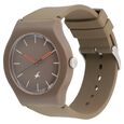 Fastrack Quartz Analog Brown Dial Silicone Strap Watch for Unisex - image number 1