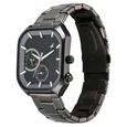 Fastrack Groove Multifunction Black Dial Metal Strap Guy's Watch with Lume indices - image number 2