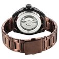 Fastrack Automatics Black Dial Brown Stainless Steel Strap Watch For Guys - image number 5