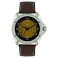 Fastrack Quartz Analog Grey Dial Leather Strap Watch for Guys