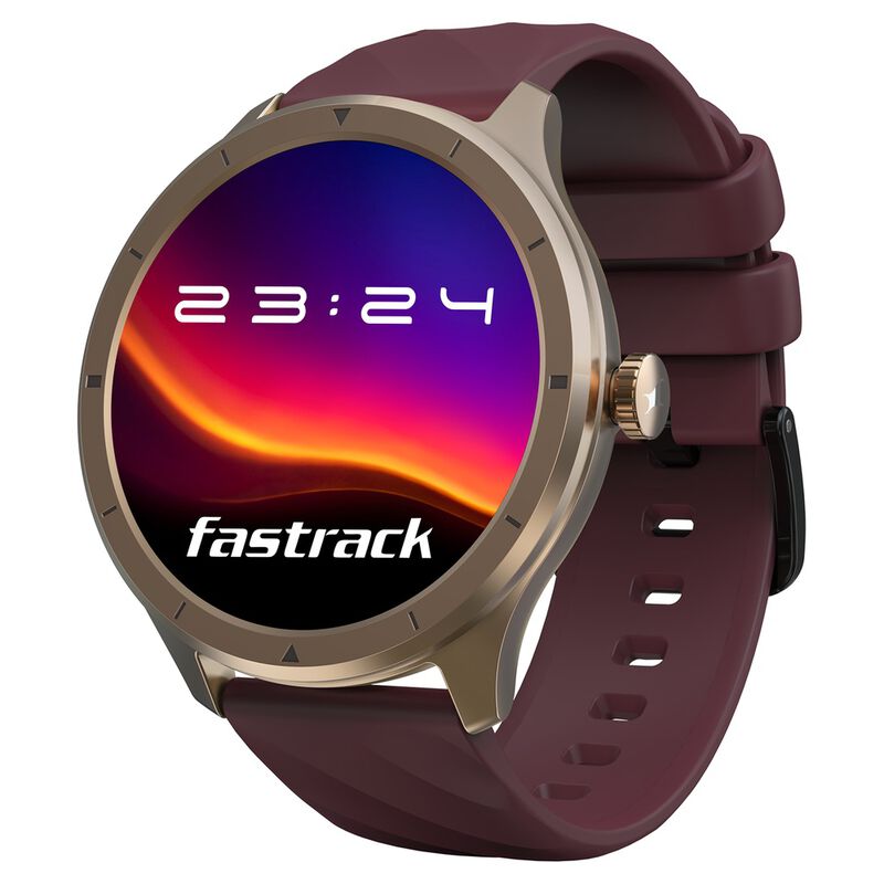 Fastrack Fastrack Revoltt FR2 with 3.50 cm UltraVU Display, Advanced Blazing Fast UI, Working Crown, IP68 Smartwatch