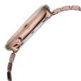 Fastrack Groove Quartz Analog with Date Beige Dial Girls Stainless Steel Watch - image number 3