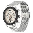 Fastrack Denim Quartz Analog with Day and Date Beige Dial Stainless Steel Strap Watch for Guys - image number 2