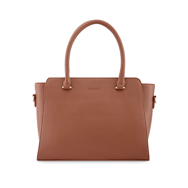 Fastrack Tan Large Satchel Bag for Women - image number 2