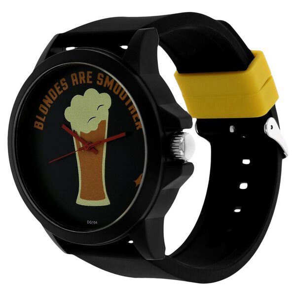 Fastrack Quartz Analog Black Dial Plastic Strap Watch for Unisex - image number 1