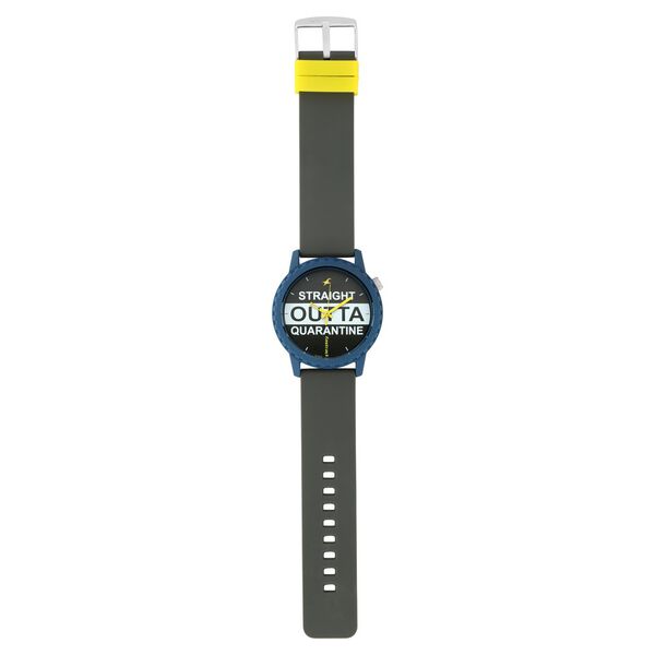 Fastrack Lockdown Quartz Analog Bicolour Dial Silicone Strap Unisex Watch - image number 5