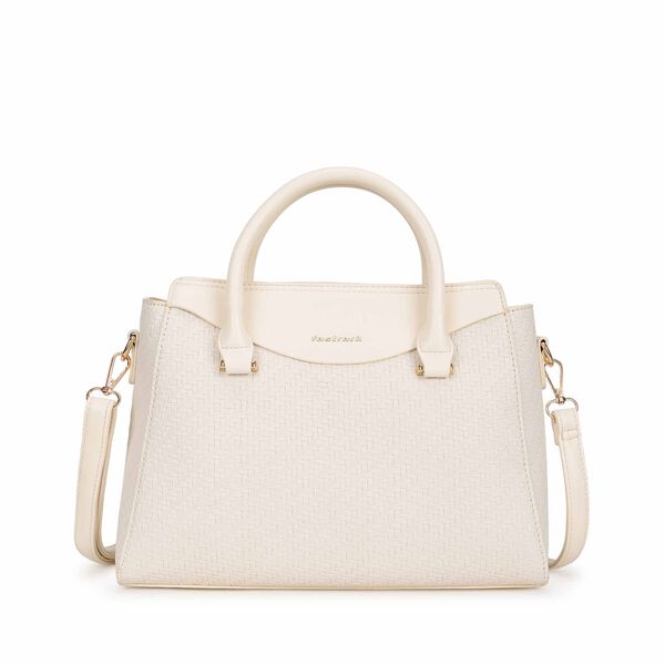 Ivory gridelle satchel - image number 1