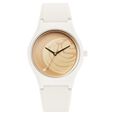 Fastrack Tees Quartz Analog Beige Dial Silicone Strap Watch for Girls - image number 1