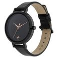 Fastrack Paint Me Quartz Analog Black Dial Leather Strap Watch for Girls - image number 2
