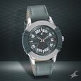 Fastrack Dial It Up Quartz Multifunction Green Dial Leather Strap Watch for Guys - image number 0