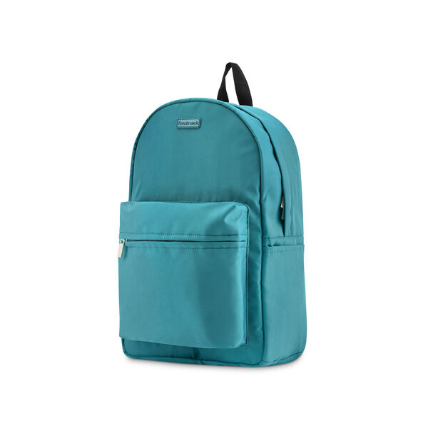 Fastrack Teal Blue Backpack for Girls - image number 2