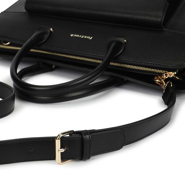 Powerplay black laptop tote - image number 8