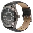 Fastrack All Nighters Quartz Analog Black Dial Leather Strap Watch for Guys - image number 1