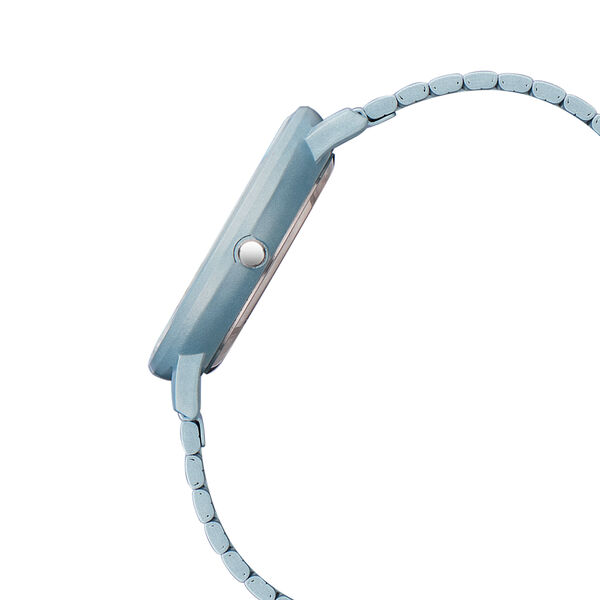 Fastrack Vyb Bliss Quartz Analog Blue Dial Stainless Steel Strap Watch for Girls - image number 4