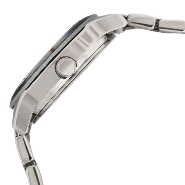 Fastrack Quartz Analog with Day and Date Silver Dial Stainless Steel Strap Watch for Girls - image number 3