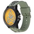 Fastrack Wicked Lines Quartz Analog Yellow Dial Silicone Strap Unisex Watch - image number 2