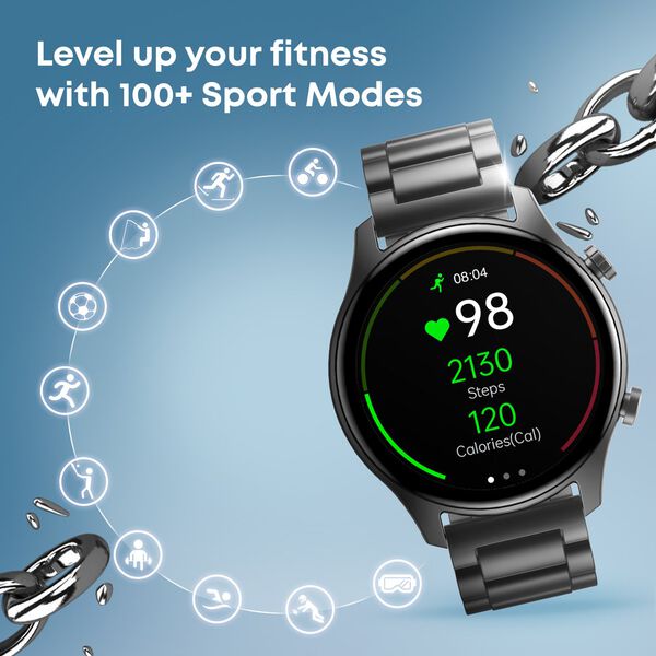 Fastrack Astor FR2 Pro Smart Watch with 3.63 cm AMOLED Display with 466*466 Pixel Resolution, AI Voice Assistant - image number 3