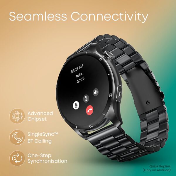 Fastrack Dezire FX1 Pro with 3.6 CM AMOLED Display with Functional Crown,SingleSync BT Calling,AOD,AI Voice Assistant - image number 3