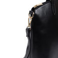 Fastrack Modern Satchel Bag for Women | Chic, Stylish Bag for Girls, Ladies, Women | Spacious Bag with Internal Organisers Made from High-Quality Faux Leather (Black) - image number 4