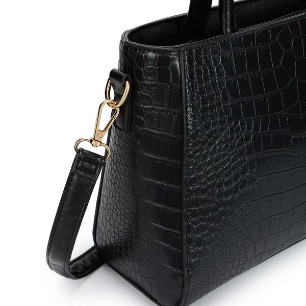 Croco Luxe Satchel - image number 6