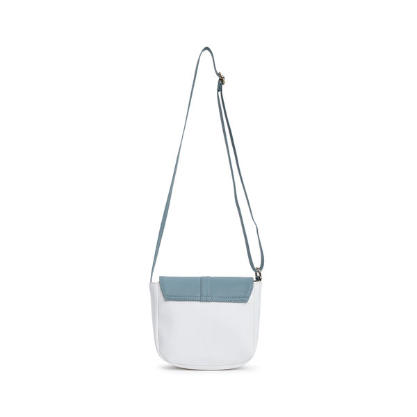 Fastrack Classic Sling Bag for Women | Stylish Crossbody Bag for Girls, Ladies, Women | Spacious, Two-Toned Bag Made of High Quality Faux Leather (White) - image number 2
