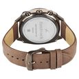 Fastrack Gelato Brown chronograph watch with Cookies n Cream dial for Guys - image number 6
