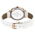 Fastrack Vyb Spotlight Quartz Analog Mother of Pearl Dial White Leather Strap Watch For Girls - image number 5