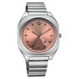 Fastrack 9 to Fine Analog withSalmon Pink Metal Strap Watch for Guys - image number 1
