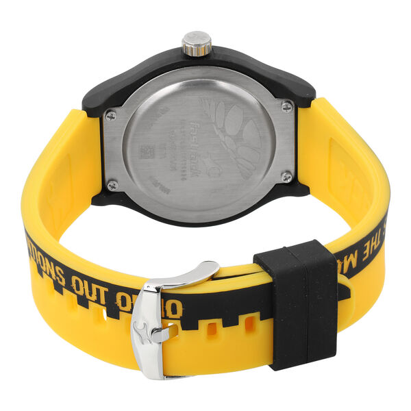 Fastrack Quartz Analog Multicoloured Dial Silicone Strap Watch for Unisex - image number 3