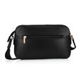 Black Quilted Sling Bag - image number 3