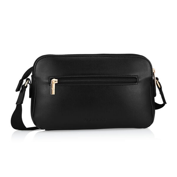 Black Quilted Sling Bag - image number 3