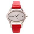 Fastrack Quartz Analog Pink Dial Leather Strap Watch for Girls