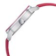 Fastrack Space Rover Quartz Analog Maroon Dial Leather Strap Watch for Girls - image number 3
