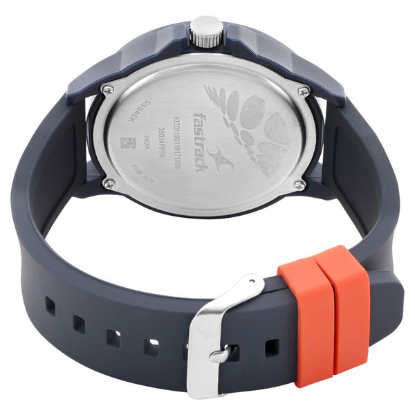 Fastrack Quartz Analog Green Dial Silicone Strap Watch for Unisex - image number 4