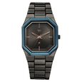 Vyb Pioneer By Fastrack Quartz Analog Black Dial Black Metal Strap Watch For Guys