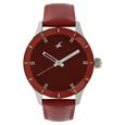 Fastrack Quartz Analog Red Dial Leather Strap Watch for Girls - image number 0