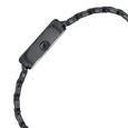 Fastrack Style Up Black Dial Metal Strap Watch for Girls - image number 3