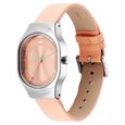 Fastrack Snob X Pink Dial Leather Strap Watch for Girls - image number 2
