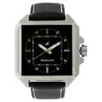 Fastrack Quartz Analog Silver Dial Leather Strap Watch for Guys