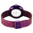 Fastrack Vyb Eclipse Quartz Analog Purple Mother Of Pearl Dial Purple Color Metal Strap Watch For Girls - image number 5